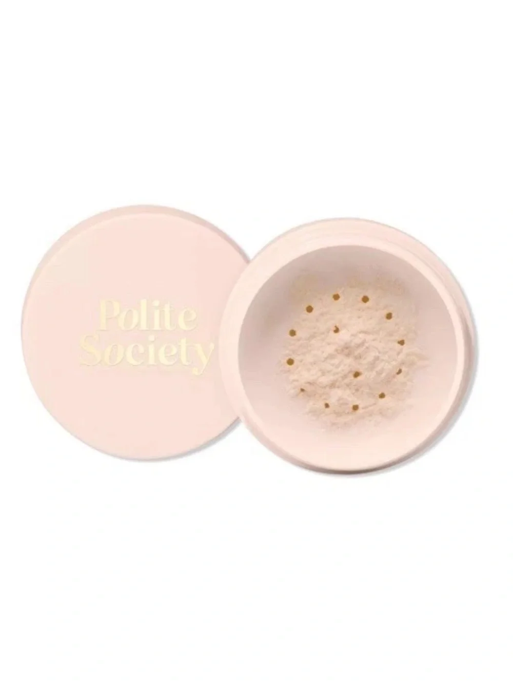 Polite Society 4pc Set: Makeup Bag, Lip Balm, XL Plumper, Powder